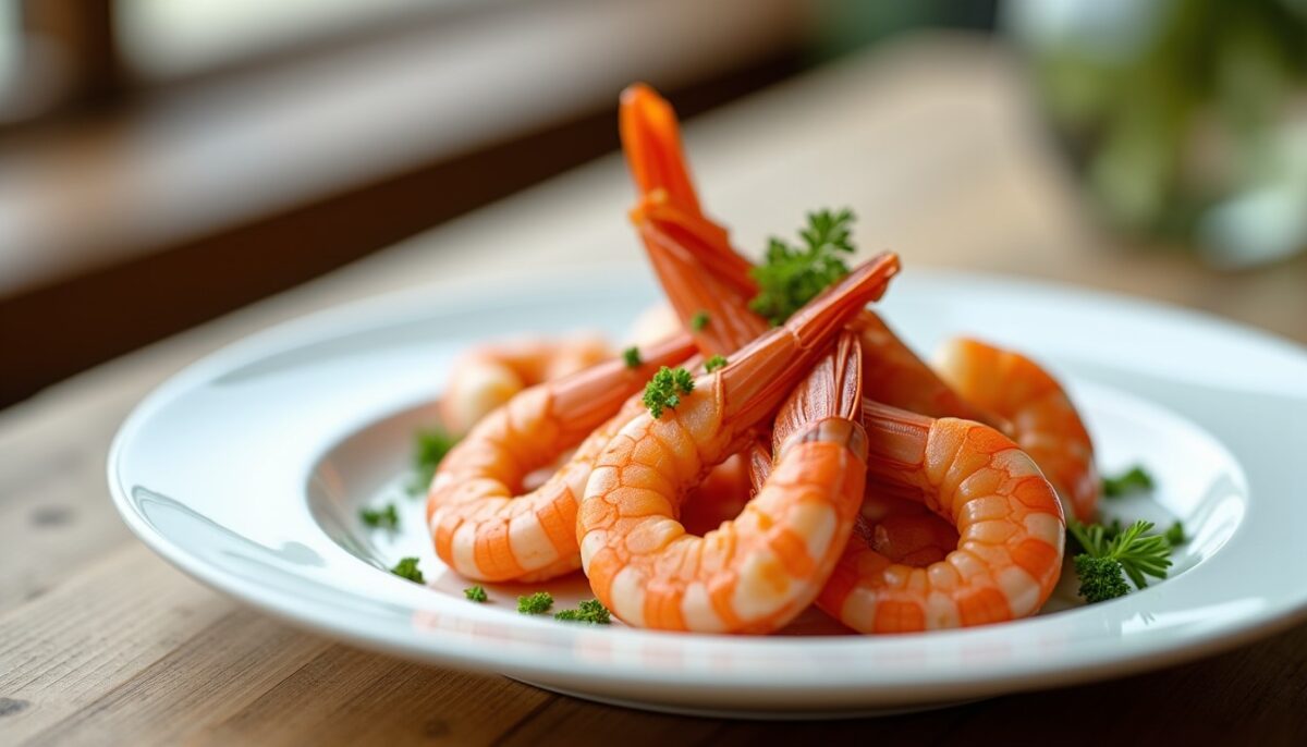 Combien de crevettes prévoir par convive pour chaque repas ?
