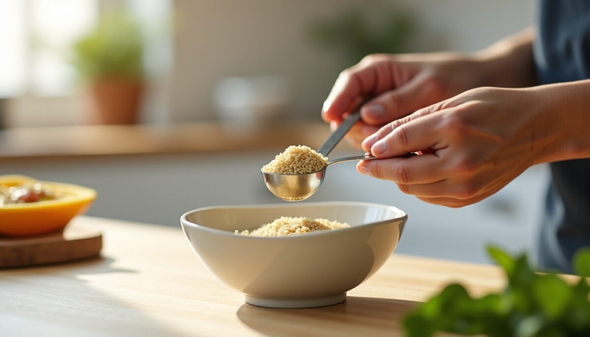 Comment calculer la portion parfaite de quinoa par convive ?
