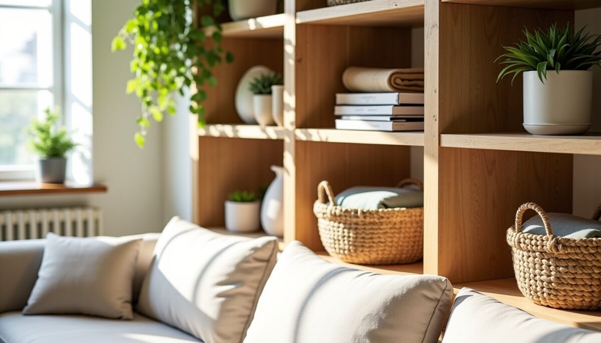 Transformez votre maison : conseils écoresponsables pour un rangement pratique et durable