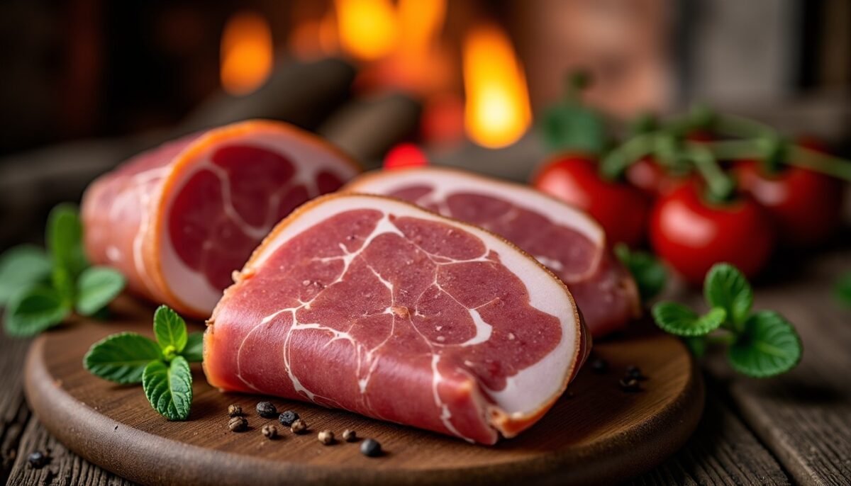 Jambon rôti à la broche au feu de bois : découvrez les astuces pour une cuisson délicieuse et chaleureuse